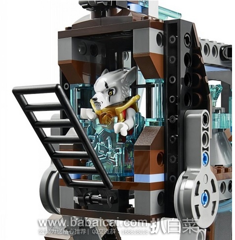 LEGO 乐高 70145 气功传奇 象女王的寒冰机器猛犸象(共含606块颗粒) 原价,现售价.15