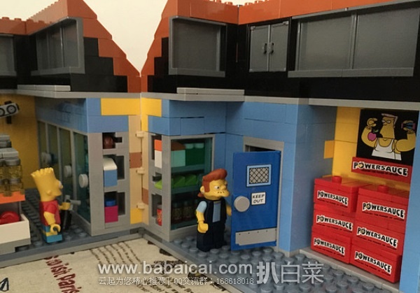LEGO 乐高 71016 The Kwik-E-Mart辛普森超市 积木套装 现9.95,到手约¥1540