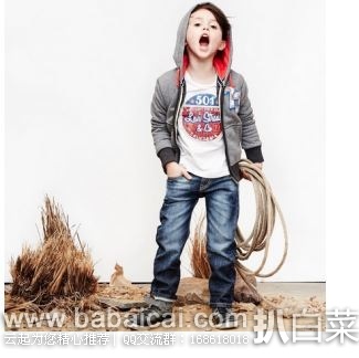 Amazon:金盒特价专场,Levi’s李维斯多款儿童服装5折封顶