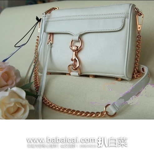 Rebecca Minkoff 瑞贝卡明可弗经典名款mini mac单肩包原价5,现0,公码8折4,直邮含税到手约¥791