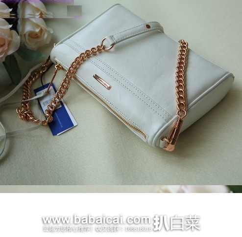 Rebecca Minkoff 瑞贝卡明可弗经典名款mini mac单肩包原价5,现0,公码8折4,直邮含税到手约¥791