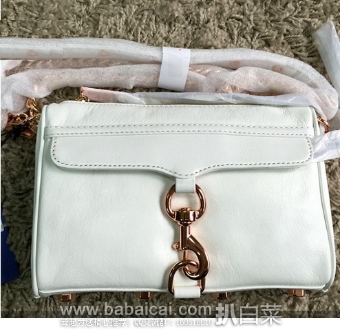 Rebecca Minkoff 瑞贝卡明可弗经典名款mini mac单肩包原价5,现0,公码8折4,直邮含税到手约¥791