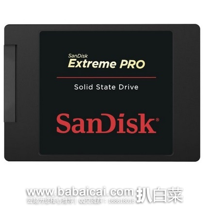 SanDisk Extreme PRO 至尊超极速系列 240GB 固态硬盘 原价$230，现金盒特价$95.99，到手￥690