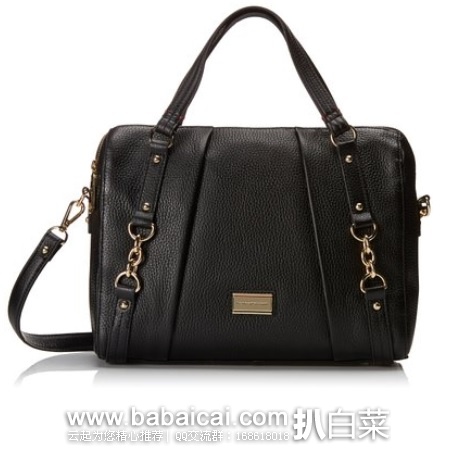 Tommy Hilfiger 汤米·希尔费格 Lily Conv 女士真皮时尚挎包 手提包 原价$168,现$83.6