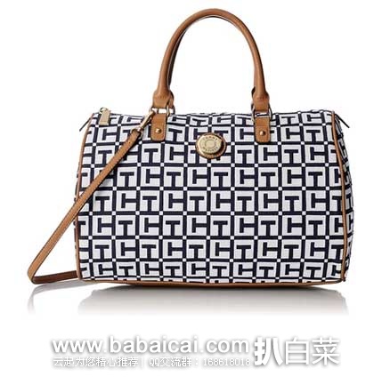 Tommy Hilfiger 汤米希尔费格 女款 经典印花款单肩斜跨包 (原价8,现3.9折售价.06),公码8折后实付实付.65