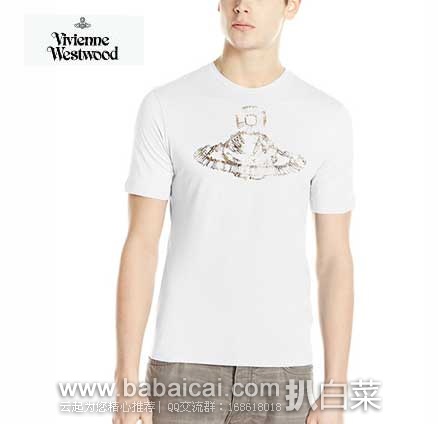 Vivienne Westwood 西太后 Jersey Orb Safety 土星 LOGOT恤 原价0,现2.2折仅需.13,史低价!