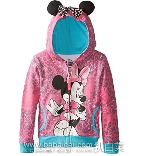 Disney 迪士尼 Minnie 女童外套 原价$40，现$6.97，直邮无税，运费$2.65