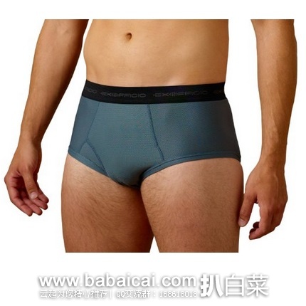 ExOfficio GiveNGo Brief 男士速干内裤 原价$20，现$14.66，直邮无税