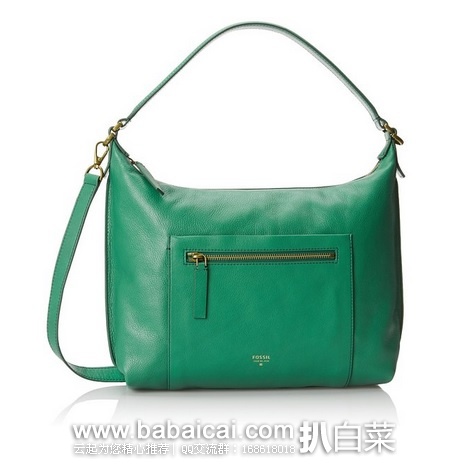 Fossil 化石 Vickery系列 女士真皮单肩包 原价8,现历史新低.61,转运到手约¥620