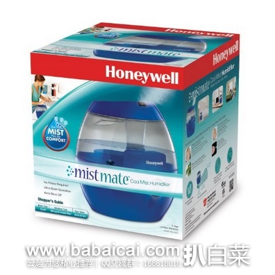 Honeywell 霍尼韦尔 HUL520R 超声波加湿器原价$30，现$21，直邮无税