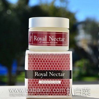 HealthPost新西兰官网：Royal Nectar皇家花蜜蜂毒面膜原价NZD$85，现$NZD$54.9，3件用码后NZD$149.9，凑单直邮到手￥220/个