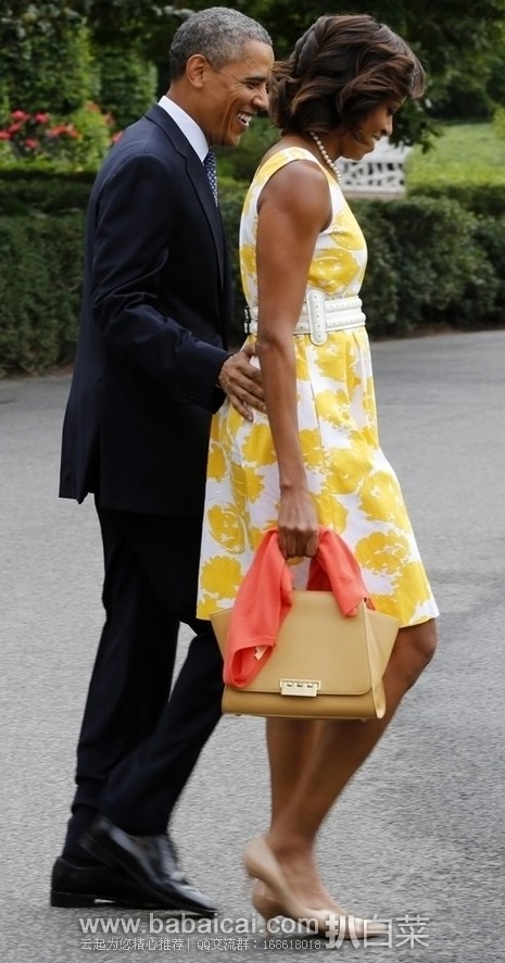 ZAC Zac Posen 扎克·珀森 女士真皮单肩手提包 原价0，现仅3.7折7.55，直邮免运，含税到手仅￥1194