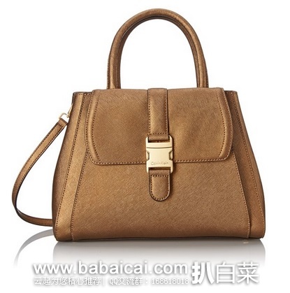 Calvin Klein 女款锁扣斜挎包 原价8,现特价8.14,直邮含税到手约¥928