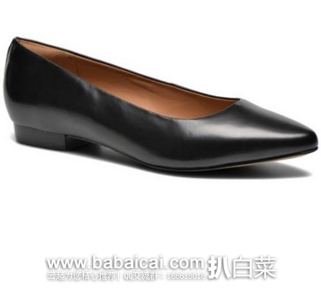 Clarks 其乐 女士真皮浅口单鞋 原价0,现.42,直邮无税,到手¥295