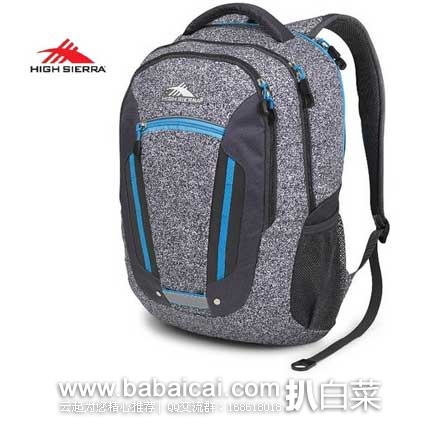 High Sierra 高山 Modi Backpack 双肩背包 原价$49.99，现1.8折特价$9.04
