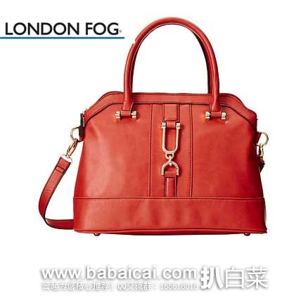 6PM:London Fog 伦敦雾 Dora Dome女士单肩斜跨包 原价0,现1.7折售价.99,超低!
