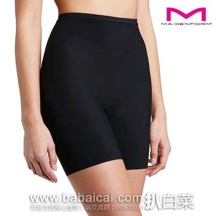 Maidenform 媚登峰 Smoothers Shorty Shapewear 弹力塑形无痕打底裤 原价,现4.9折售价.82
