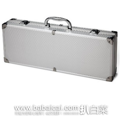 Cuisinart 美膳雅 不锈钢烧烤工具14件套 原价,现历史新低.99,直邮无税,到手¥202