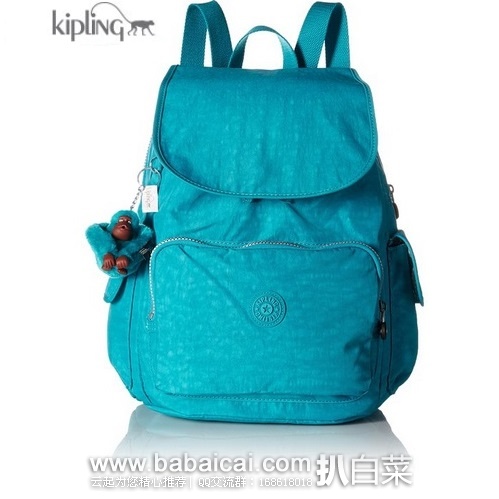 KIPLING 吉普林 电脑双肩背包 原价$110,现$64.79,公码8折$51.83