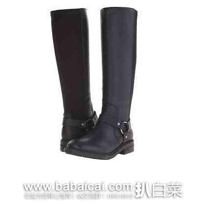 Nine West 玖熙Galician 女款16寸真皮高过膝靴 原价9,现.12,公码8折历史新低.1,到手¥447