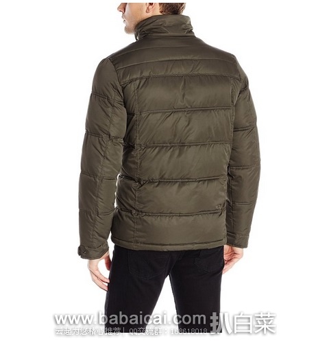 Perry Ellis Poly 男款保暖带帽棉服 原价0,现.99,公码8折历史新低.59,到手约¥430