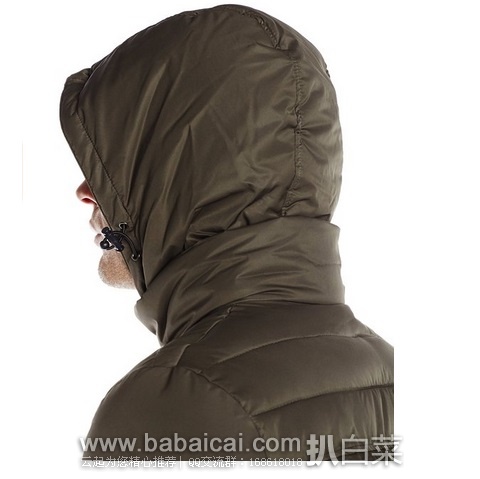 Perry Ellis Poly 男款保暖带帽棉服 原价0,现.99,公码8折历史新低.59,到手约¥430