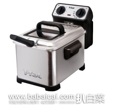 T-fal 特福 FR4049 Family Pro 不锈钢炸炉3.3L 原价$130,现$43.31+
