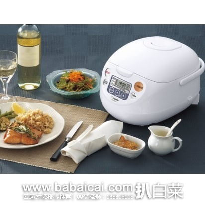 Zojirushi 象印 NS-WAC10-WD 5.5杯量电饭煲 原价$160，现历史新低89.99