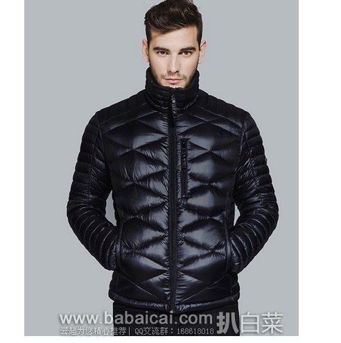天猫商城:双11特价!andrew marc 安德鲁·马克官方旗舰店 TM5AD015 男士轻型羽绒服 原价¥1799,现¥379包邮