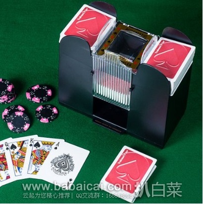 Casino 卡西欧 自动洗牌机 可洗6副 原价$20,现历史新低$9.99,直邮无税,到手约¥105