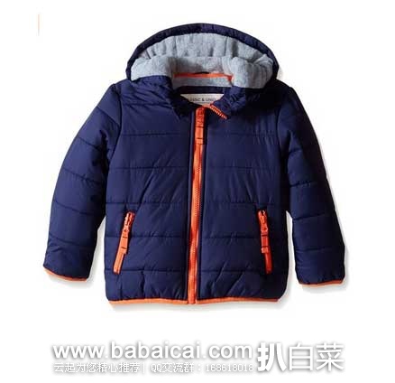 Carters 卡特 Puffer Coat 小男童 加厚抓绒保暖外套 原价,现特价.99