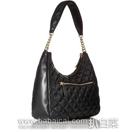 Calvin Klein 卡尔文·克莱恩 Lamb Hobo 女士 真皮菱格单肩包 (原价8,现售价9.99),公码8折后实付3.99