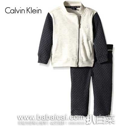 Calvin Klein 卡尔文克莱恩 小女孩卫衣套装 (原价.5,现售价.99),公码7折后实付.99