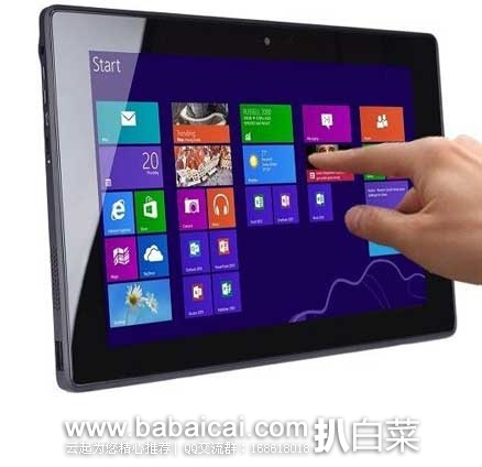 Ebay： Dell Venue  戴尔 Venue 32GB 黑色平板电脑  现4.9折售价$159.95