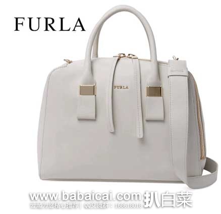 GILT闪购:Furla 芙拉 女士 真皮 鹅卵石纹理 手提单肩包 现4折售价9 , 公码8折后实付9.2