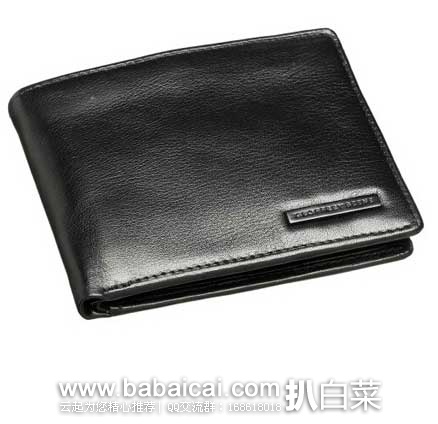 Geoffrey Beene 杰弗里·比尼 男士 真皮钱包(原价,现售价.99), 公码8折后实付.19,新低