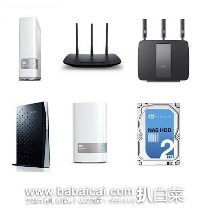 Amazon：网络存储设备专场，全场5折封顶，好价不少