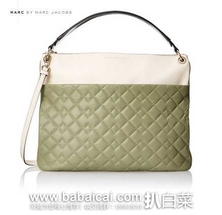 Marc by Marc Jacobs 马克雅可布 女士真皮单肩手提包 原价$498，现3折售价$149.4