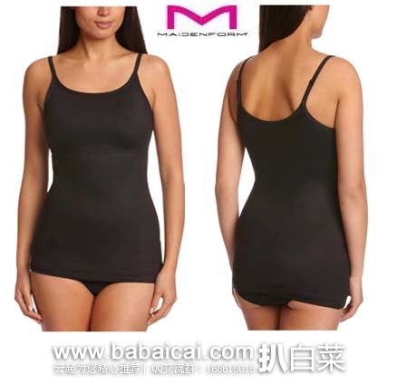 销量第一,Maidenform 媚登峰 女士 Shapewear Long Length Tank 塑身美体内衣 原价,现售价.94起