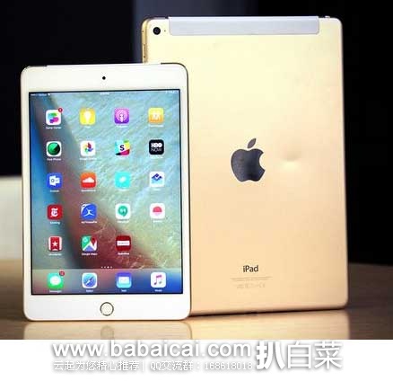 Ebay：Apple苹果iPad mini 4 平板电脑 7.9英寸 64GB Wi-Fi全新版 现特价$449.99，优惠码折后实付$439.99
