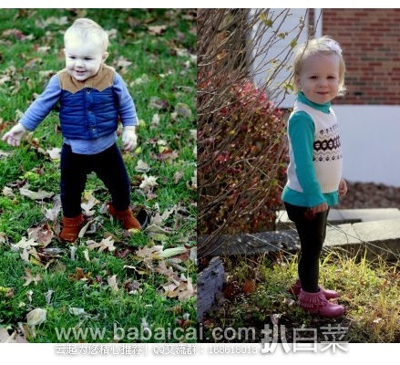 Minnetonka 迷你唐卡 宝宝手工麂皮软底流苏靴 学步鞋 特价.56,公码8折.05,到手仅¥130 两色好价