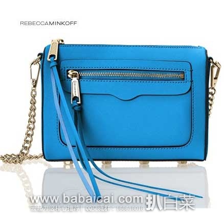 Rebecca Minkoff 瑞贝卡明可弗 女款 真皮单肩包 (原价5,现售价9.33),公码8折后实付.46