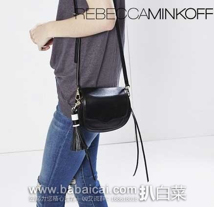 Rebecca Minkoff 瑞贝卡·明可弗  女款 Sydney 迷你斜挎包   原价$225，现售价$169.99