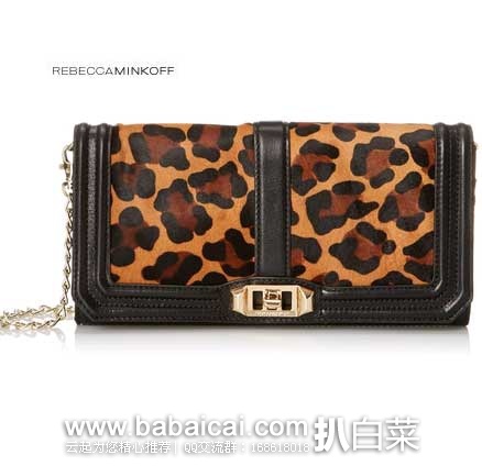 Rebecca Minkoff 瑞贝卡明可弗 女士小牛皮钱包 (原价5,现售价0.49),公码8折后实付8.3