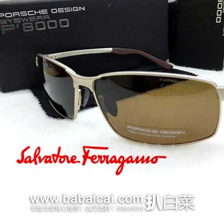 WOOT：Salvatore Ferragamo 意大利的奢侈品牌 菲拉格慕 男士偏光太阳镜  现售价$64.99