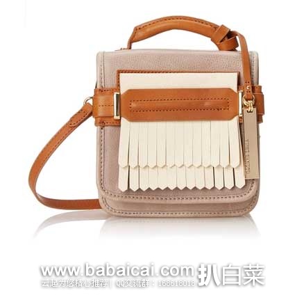 VINCE CAMUTO Sofia Small 女士 真皮单肩包 (原价8,现3.1折售价.08),公码8折后实付.66