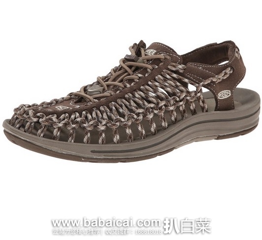 Keen Uneek 男士编织户外凉鞋 原价0,现.83,公码75折.12,直邮无税,到手¥393