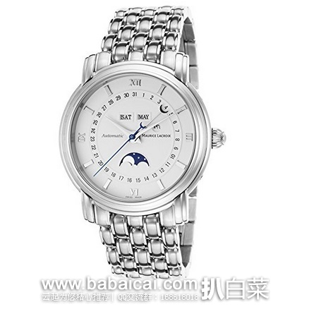 Maurice Lacroix 艾美匠心系列自动机械男表 原价$4800，现2.9折历史新低1389.99，到手￥9070，国内售价￥24180