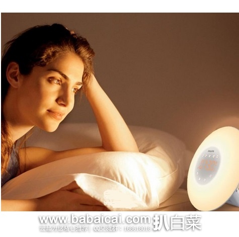 德国亚马逊:Philips 飞利浦 HF3506 自然唤醒床头灯直邮退税实付€41.18