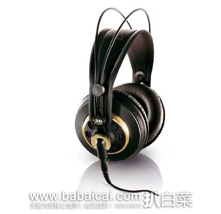 AKG 爱科技 K240 Semi-Open Studio 头戴式耳机 原价$159，现3折售价$49，史低！